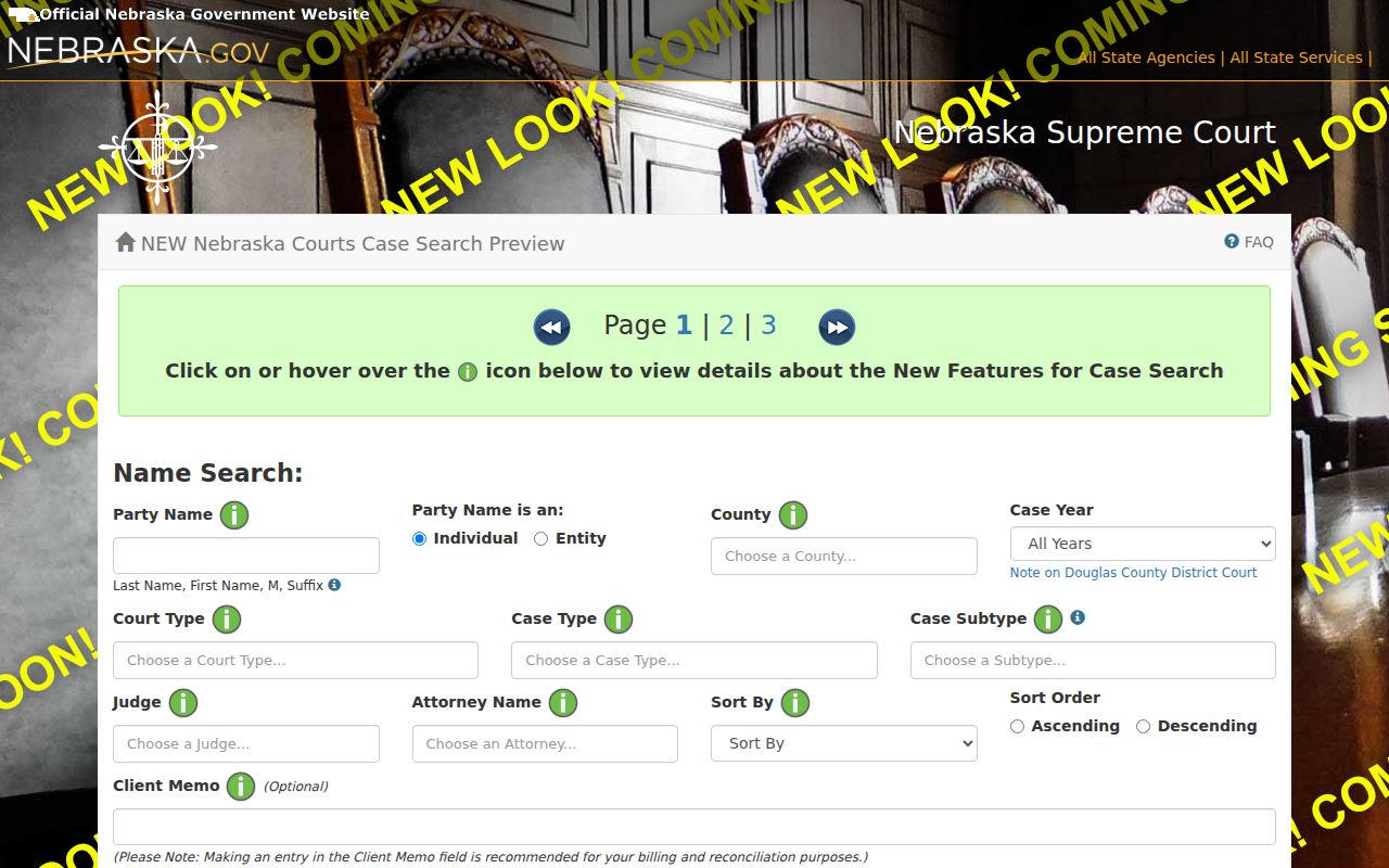 Harlan County warrant records JUSTICE search field preview
